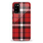 As if! | Red Plaid iPhone Case Phone Case get.casely Essential Galaxy S20
