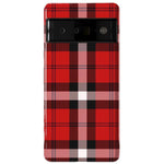 As if! | Red Plaid iPhone Case Phone Case get.casely Essential Google Pixel 6 Pro