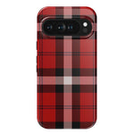 As if! | Red Plaid Case Phone Case get.casely Essential Google Pixel 9 Pro