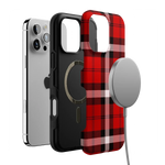 As if! | Red Plaid Case Phone Case get.casely 