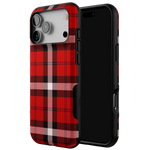 As if! | Red Plaid Case Phone Case get.casely 