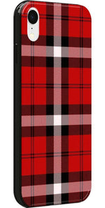 As if! | Red Plaid iPhone Case iPhone Case get.casely 