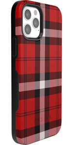As if! | Red Plaid iPhone Case iPhone Case get.casely 