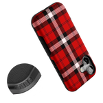 As if! | Red Plaid Case Phone Case get.casely 