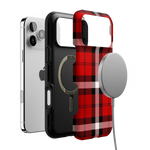 As if! | Red Plaid Case Phone Case get.casely 