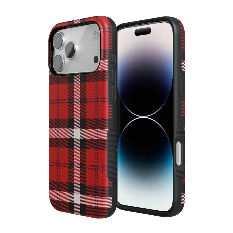 As if! | Red Plaid Case Phone Case get.casely 