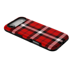 As if! | Red Plaid Case Phone Case get.casely 