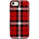 As if! | Red Plaid iPhone Case iPhone Case get.casely Bold iPhone 6/7/8