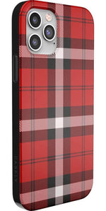 As if! | Red Plaid iPhone Case iPhone Case get.casely 