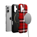 As if! | Red Plaid Case Phone Case get.casely 