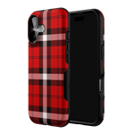 As if! | Red Plaid Case Phone Case get.casely 