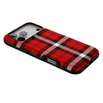 As if! | Red Plaid Case Phone Case get.casely 