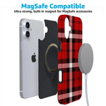 As if! | Red Plaid Case Phone Case get.casely 