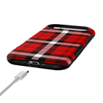 As if! | Red Plaid Case Phone Case get.casely 