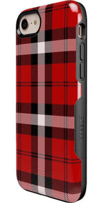 As if! | Red Plaid iPhone Case iPhone Case get.casely 