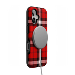 As if! | Red Plaid Case Phone Case get.casely 