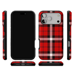As if! | Red Plaid Case Phone Case get.casely 