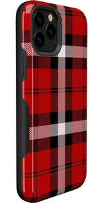 As if! | Red Plaid iPhone Case iPhone Case get.casely 