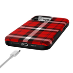 As if! | Red Plaid Case Phone Case get.casely 