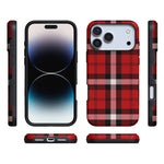 As if! | Red Plaid Case Phone Case get.casely 
