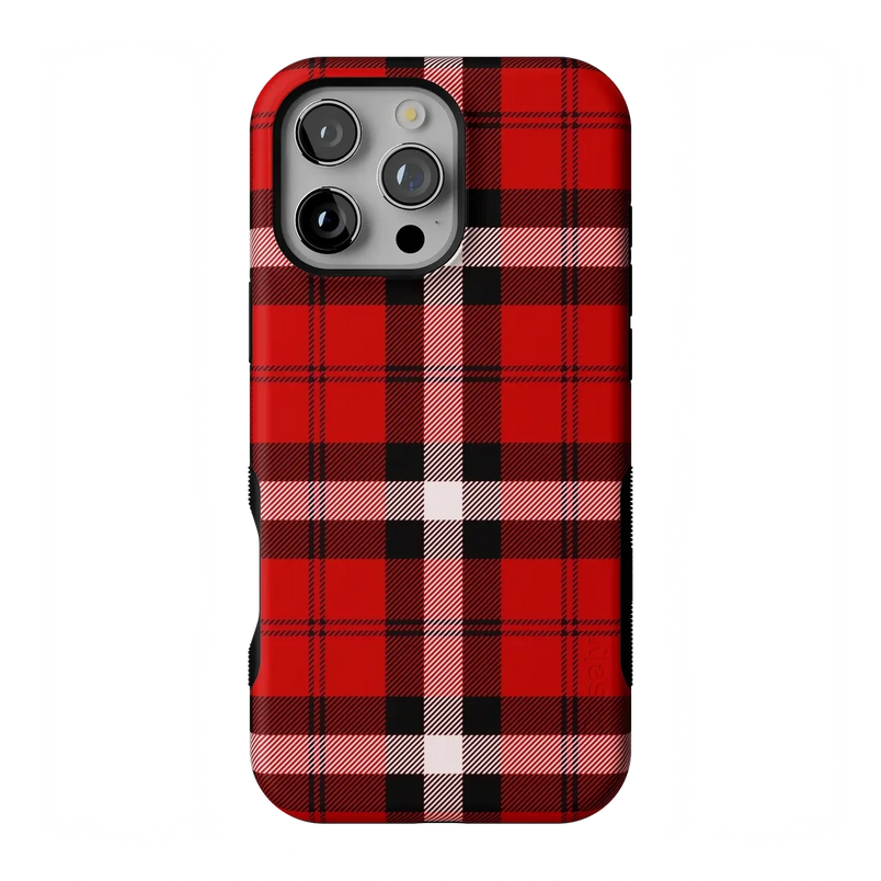 As if! | Red Plaid Case Phone Case get.casely 