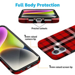 As if! | Red Plaid Case Phone Case get.casely 