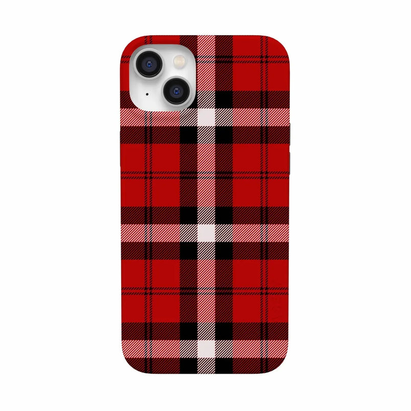 As if! | Red Plaid Case Phone Case get.casely 