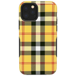 As if! | Yellow Plaid iPhone Case iPhone Case get.casely Bold iPhone 11 Pro 