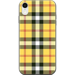 As if! | Yellow Plaid iPhone Case iPhone Case get.casely Classic iPhone X / XS 