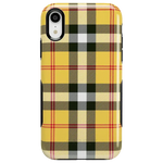 As if! | Yellow Plaid iPhone Case iPhone Case get.casely 