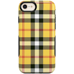 As if! | Yellow Plaid iPhone Case iPhone Case get.casely 
