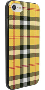 As if! | Yellow Plaid iPhone Case iPhone Case get.casely 