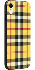 As if! | Yellow Plaid iPhone Case iPhone Case get.casely 