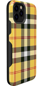 As if! | Yellow Plaid iPhone Case iPhone Case get.casely 