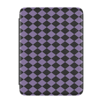 Midnight Hex | Purple Checkered Kindle Case