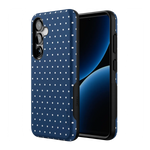 On the Dot | Navy Polka Dot Case