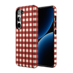Checked Twice | Red Plaid Case