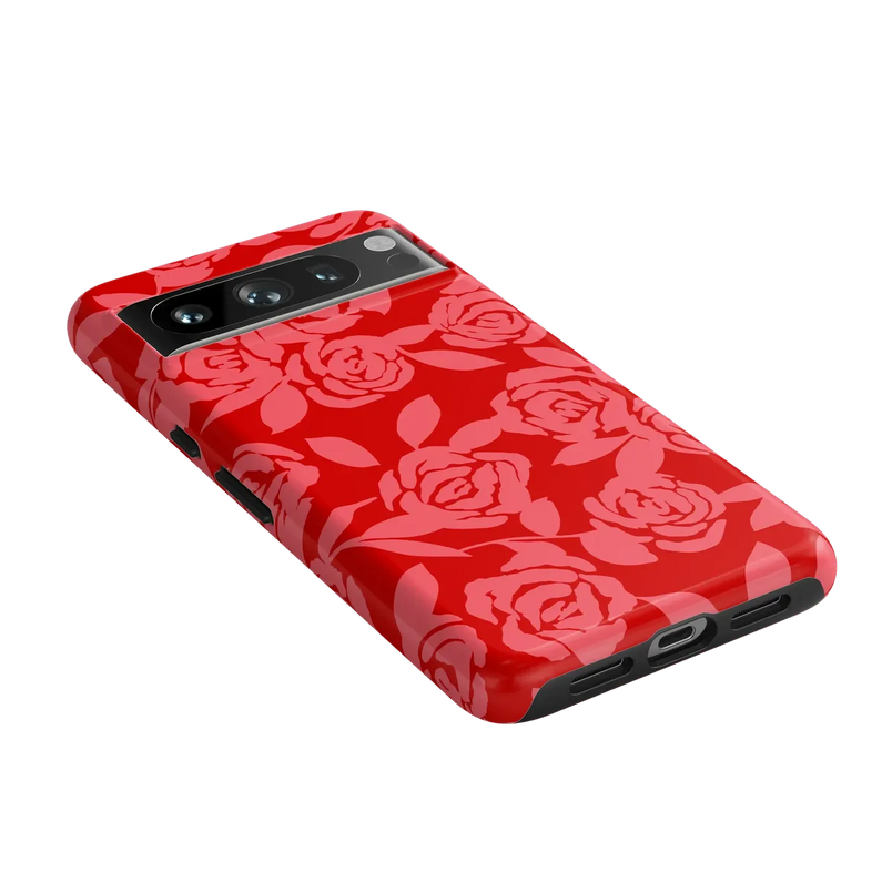 Final Rose | Red & Pink Floral Case