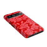 Final Rose | Red & Pink Floral Case