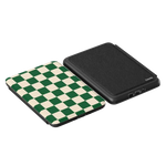 Fit Check | Green Checkerboard Kindle Case