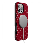 On the Dot | Maroon Polka Dot Case