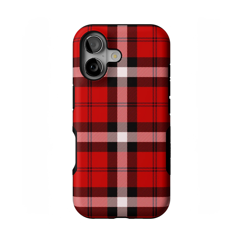 As if! | Red Plaid Case