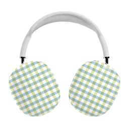 Pastel Picnic | Blue & Green Gingham AirPods Max Case