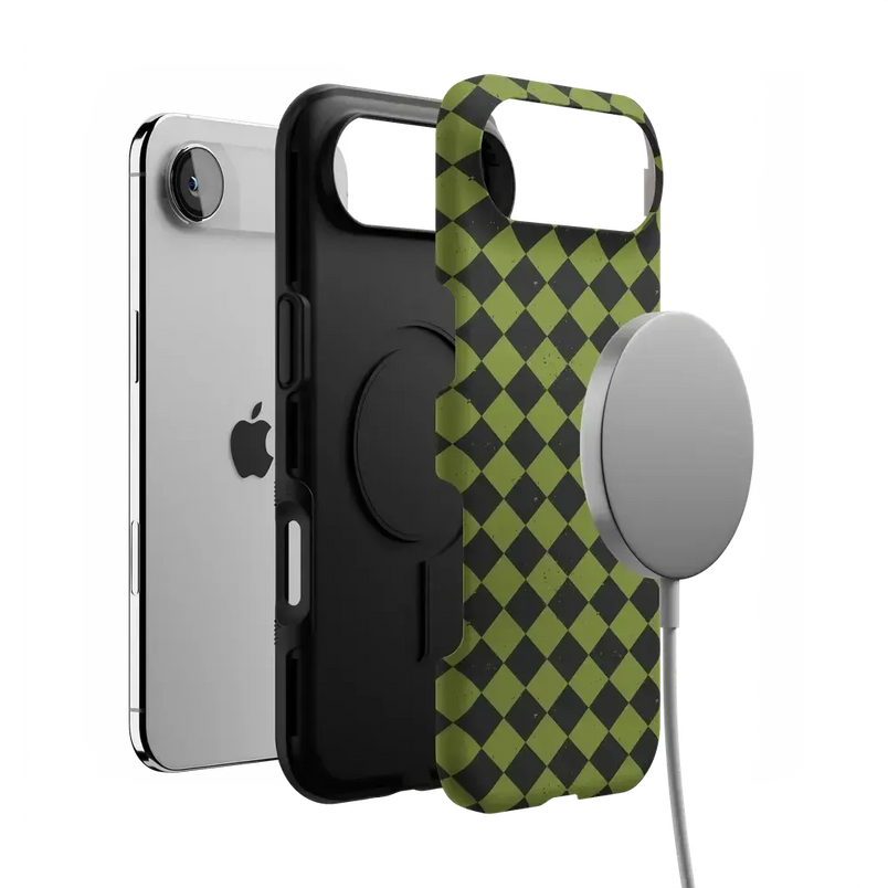 Wicked Hex | Green Checkered Case
