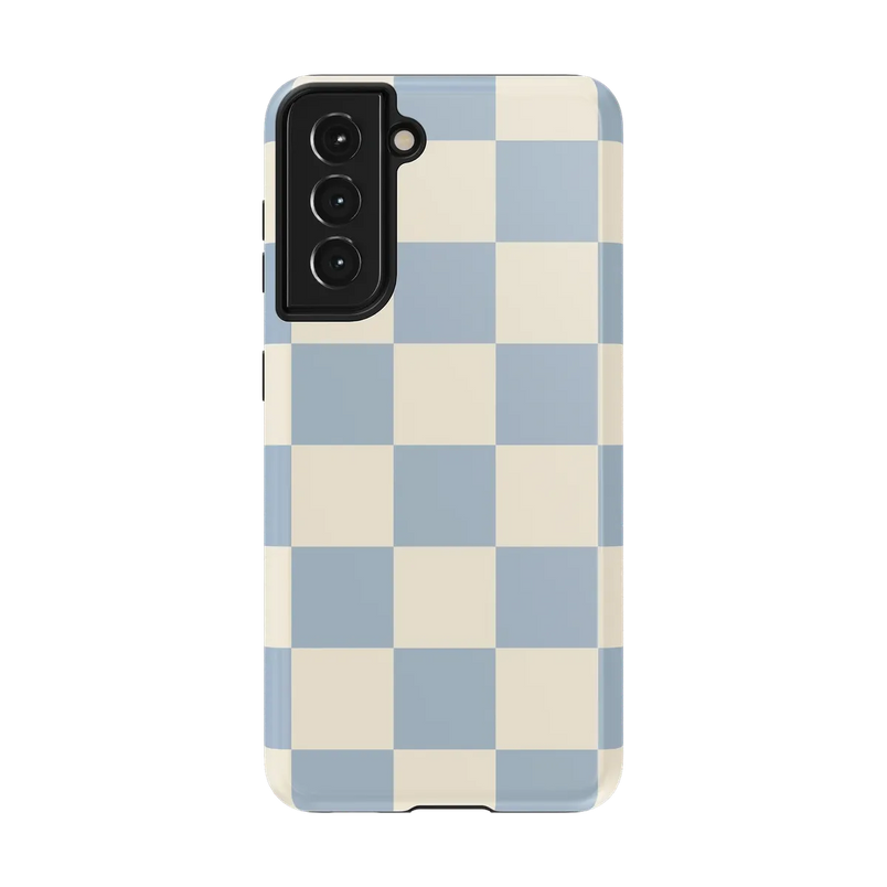 Fit Check | Light Blue Checkerboard Case - Galaxy S21
