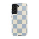 Fit Check | Light Blue Checkerboard Case - Galaxy S21