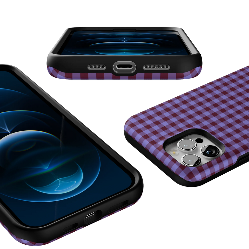 Sweet Jam | Purple Gingham Case