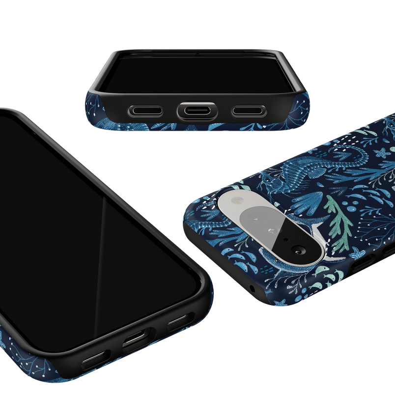 Midnight Reef | Shark Print Case