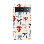 American Girlie | Red White & Blue Bows Case - Google Pixel 8
