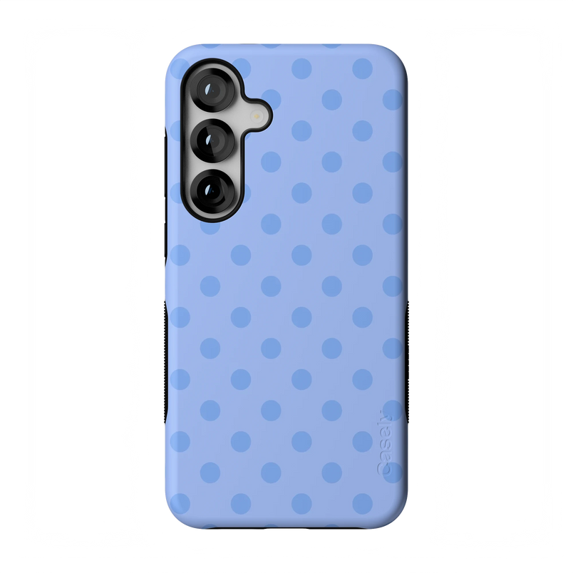 Spotted in SoHo | Periwinkle Polka Dot Case - Galaxy S25 Plus